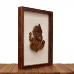 Vinayagar Frame in Wood - Image 2