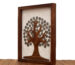 Tree of Fortune teak wood wall art